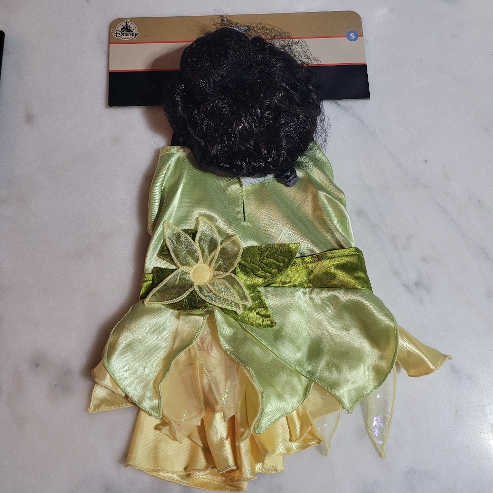 NWT Disney The Princess and the Frog Tiana Pet Costume Small or XSmall